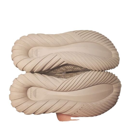 Adidas Tubular Doom Sock PK J Lace Up Green Sneakers Shoes Size 6 - Picture 6 of 8